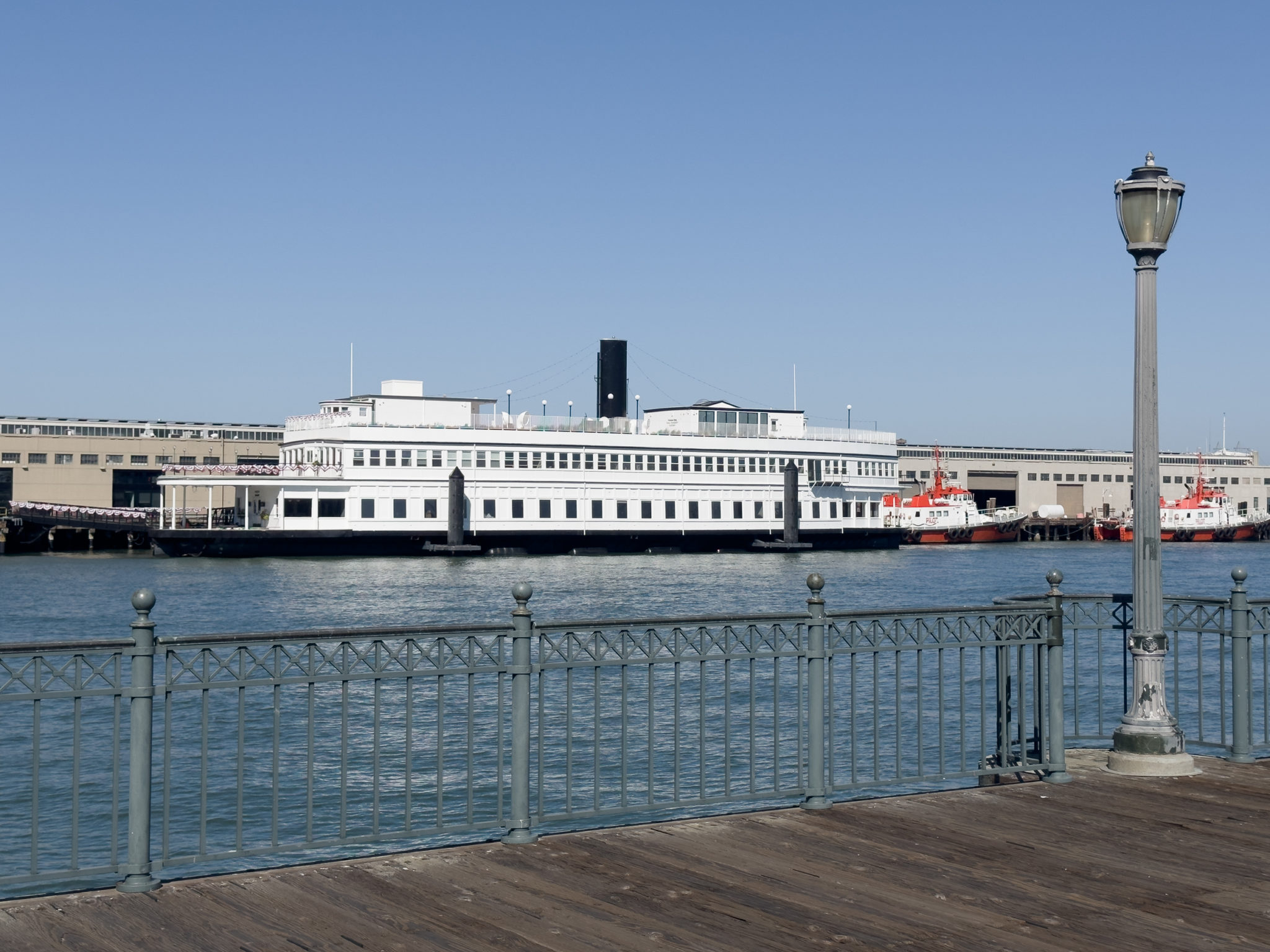 Historic Klamath Ferry Boat Docked on Pier 9, San Francisco - San ...