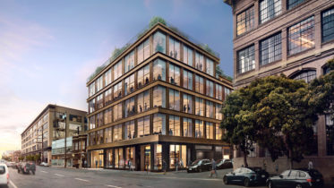531 Bryant Street street view, rendering courtesy Handel Architects