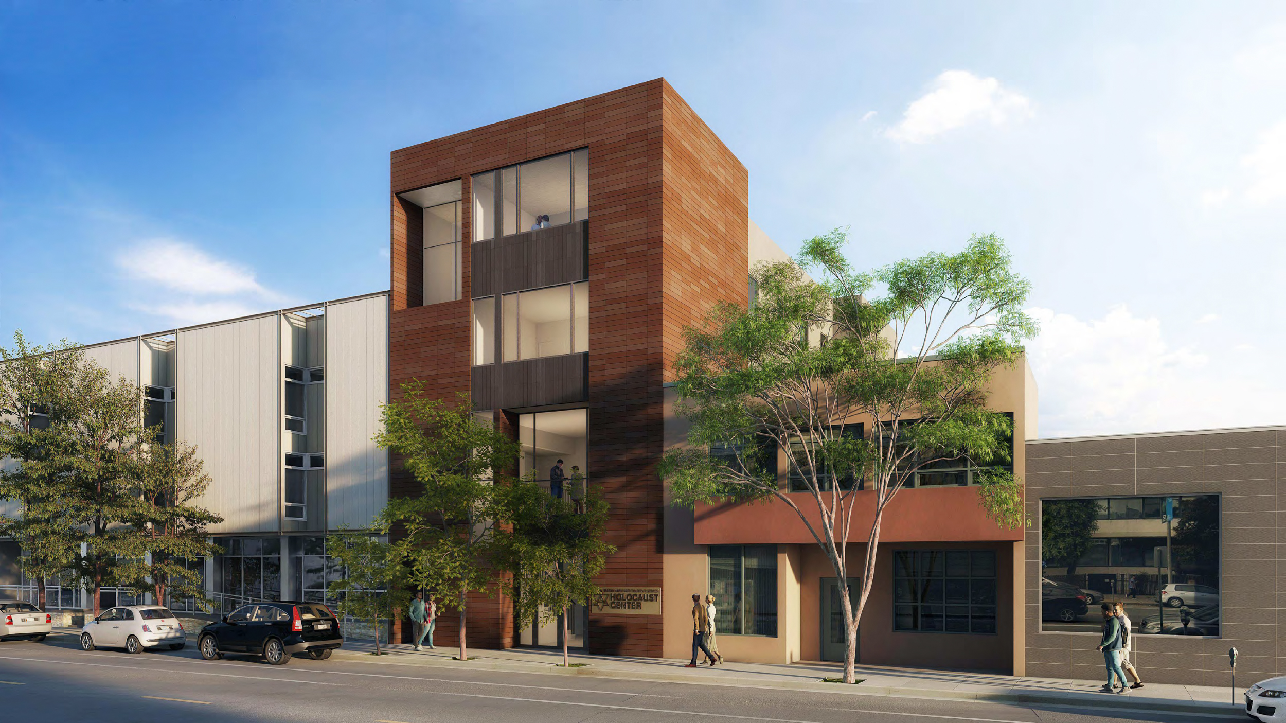 The Holocaust Center for 2245 Post Street, rendering by KPAD