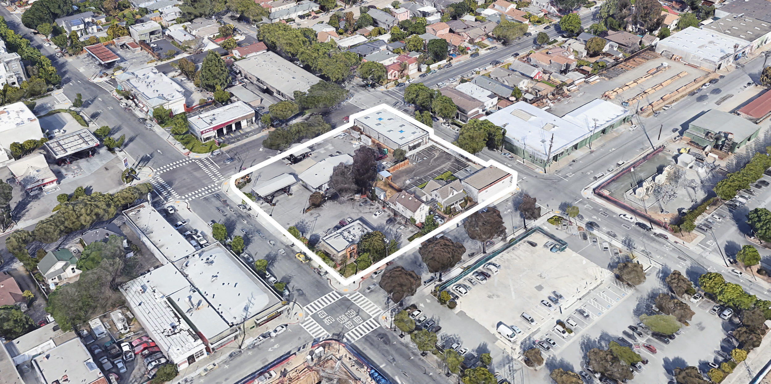 500 East 4th Avenue, image via Google Satellite