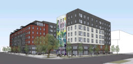 805 R Street, rendering by Mutual Housing