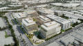 550 East Brokaw Road aerial view, rendering by Gensler