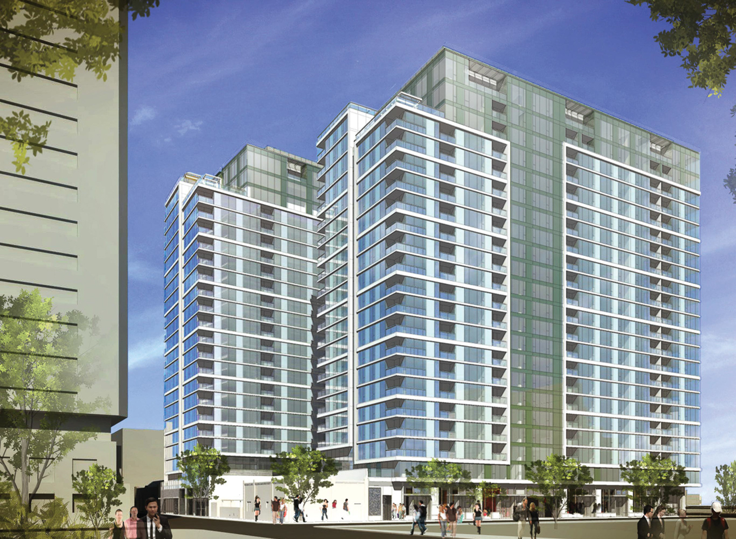 60-70 South Almaden Avenue, rendering via Z&L Properties