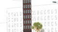 1010V Mission Street pedestrian view, rendering by SIA Consulting