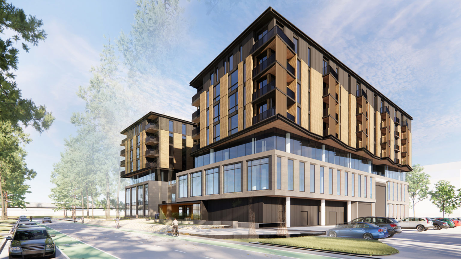 MixedUse Plans for 1154 and 1170 Sonora Court by Lawrence Station