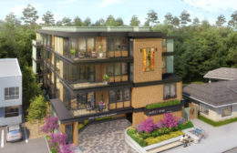3721 Mount Diablo Boulevard aerial view, rendering by HDO Architects and Planners