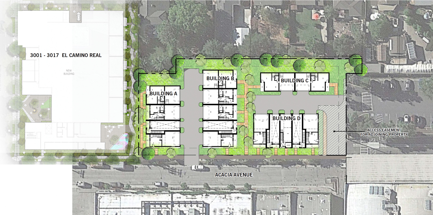 4200 Acacia Avenue site map, illustration by Dahlin Group