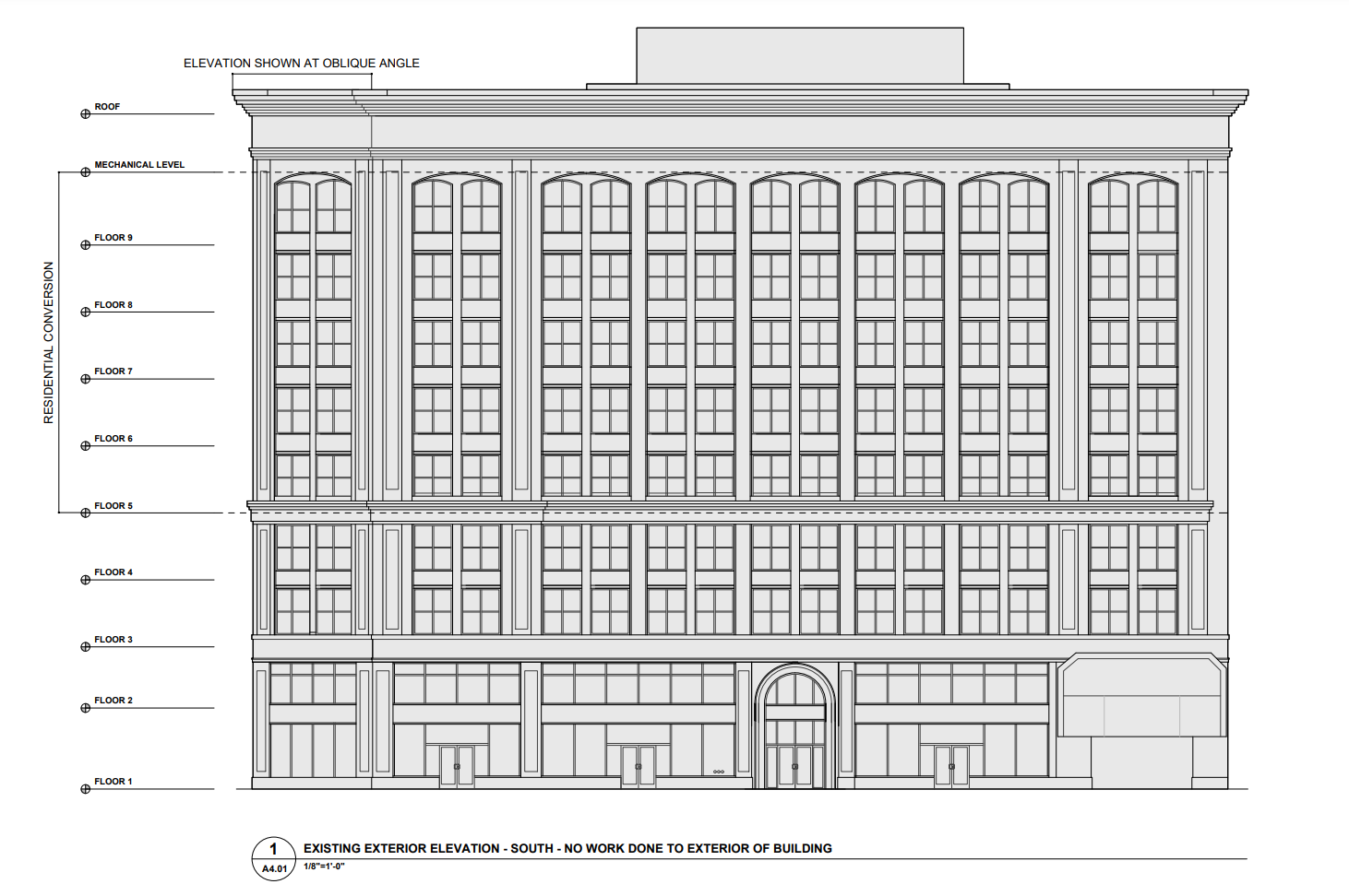 988 Market Street South Elevation