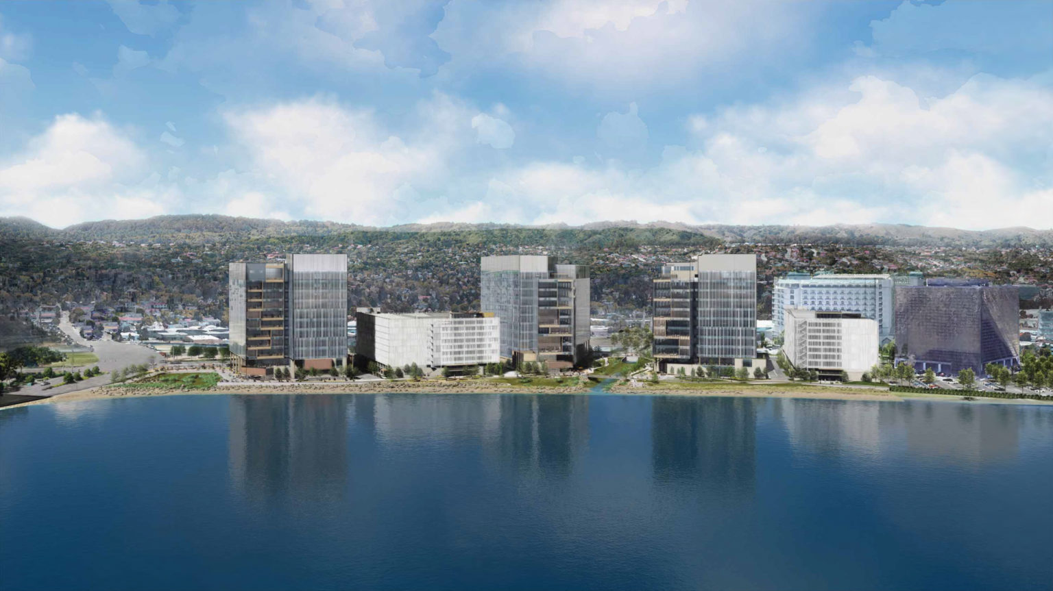 Establishing View Example New Renderings for 1200-1340 Bayshore Highway, Burlingame, San Mateo ...