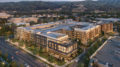 Stoneridge Mall residential project aerial view, rendering by KTGY