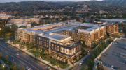 Stoneridge Mall residential project aerial view, rendering by KTGY