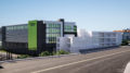 1700 Egbert Avenue self storage building, rendering by James Goodman Architecture and Robert Scott