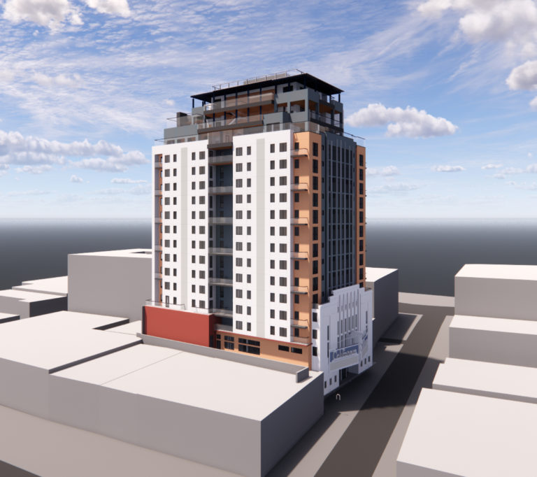 New Renderings For California Theater Tower in Downtown Berkeley San