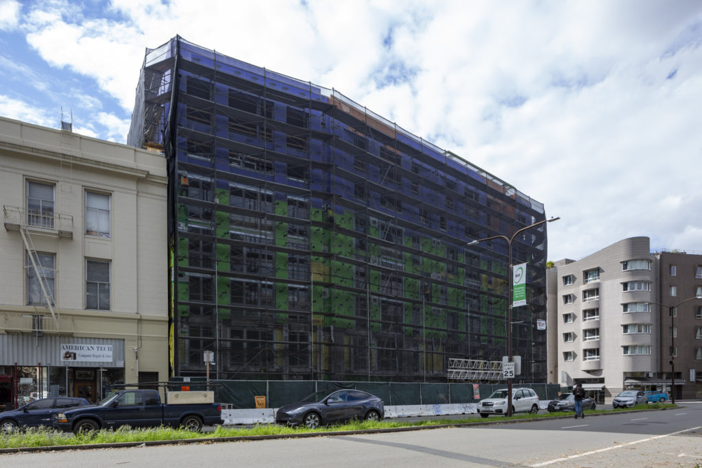Progress For 2176 Kittredge Street in Downtown Berkeley San Francisco