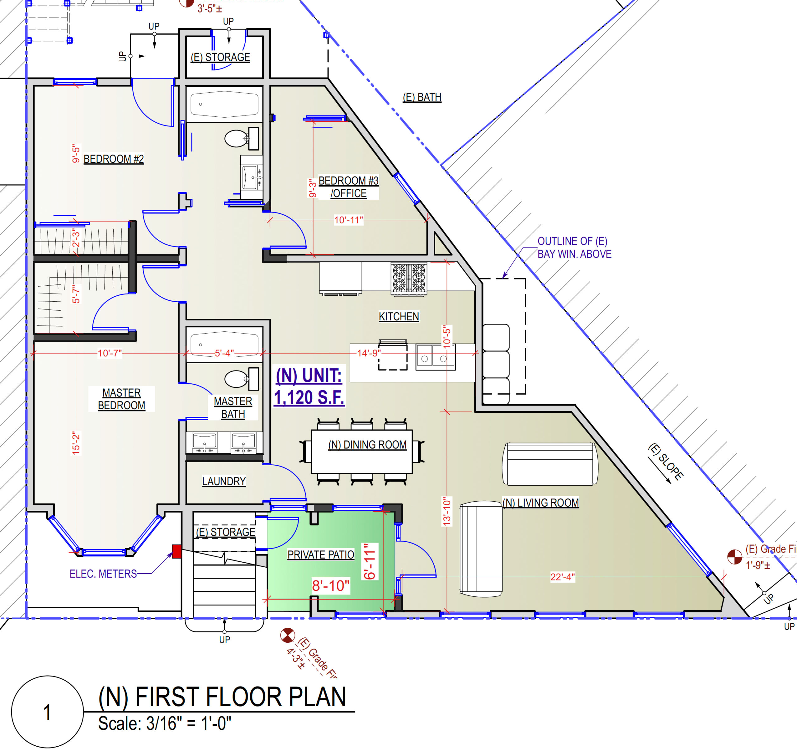 375 Castro Street floor plan