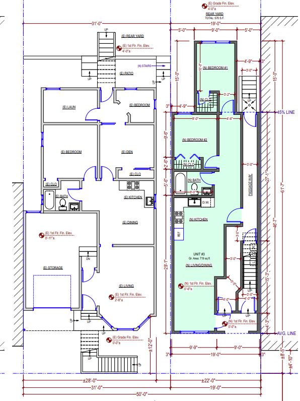 379 Naples Street First Floor Plan