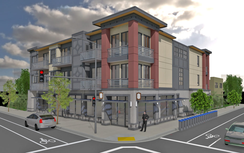 Rendering Revealed for 6341 Shattuck Avenue in Bushrod, Oakland San