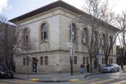 Mission Branch Library establishing view, image by author