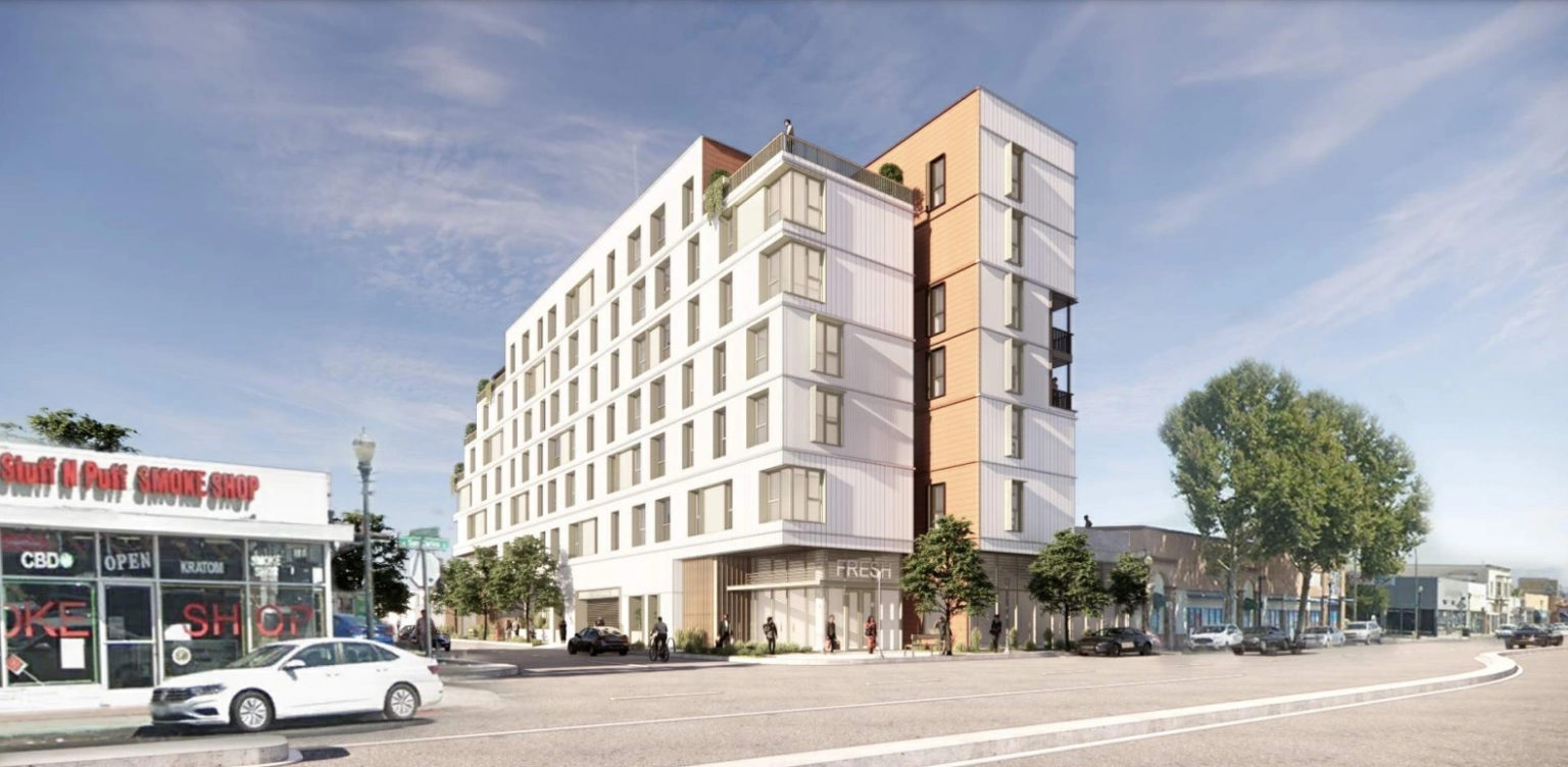 Affordable Housing Planned Along West San Carlos Street, San Jose San