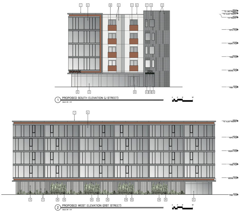 Development Permits Approved for 2101 J Street, Sacramento San