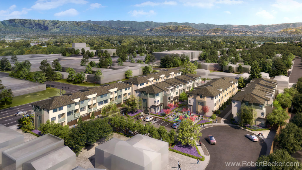 Plans Available for Townhomestyle Apartments at 2391 Moorpark Avenue