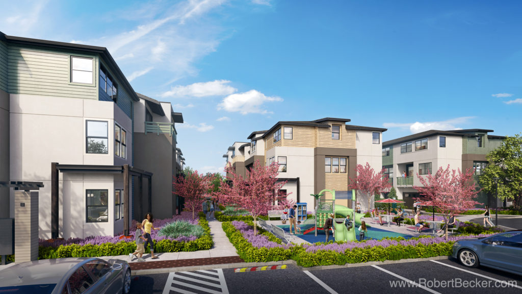 Plans Available for Townhomestyle Apartments at 2391 Moorpark Avenue