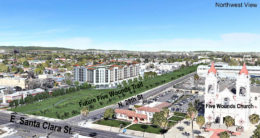 70 North 27th Street aerial view, rendering by LPMD Architects