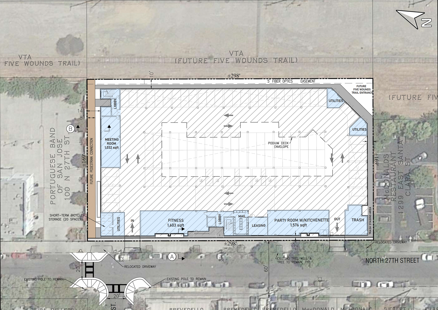 70 North 27th Street floor plan, illustration by LPMD Architects
