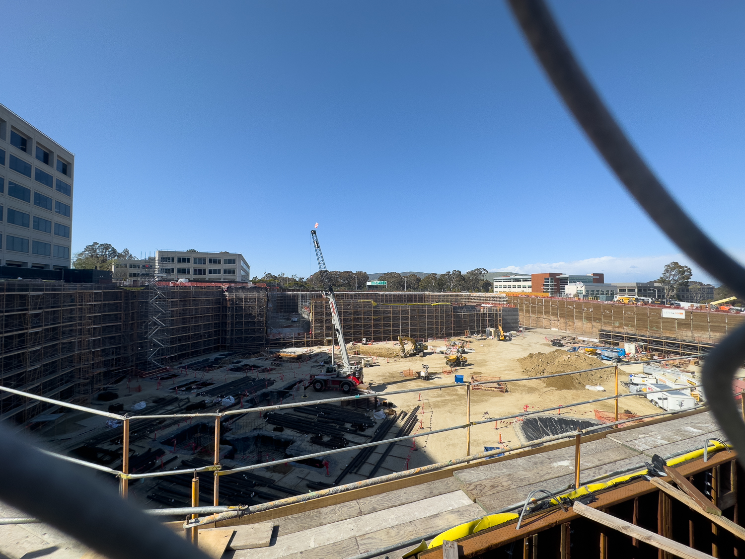 YouTube HQ construction site, image by author