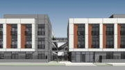 1300 C Street street view, rendering by 19six Architects