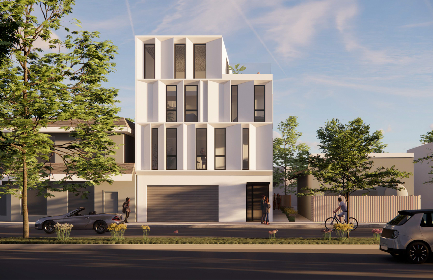 2727 San Pablo Avenue facade, rendering by Moment X