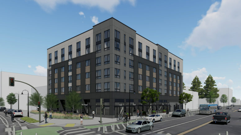 3801 Telegraph Avenue reduced size, rendering by Left Coast Architecture