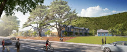 Pacifica Housing project, rendering by Seidel and BDE
