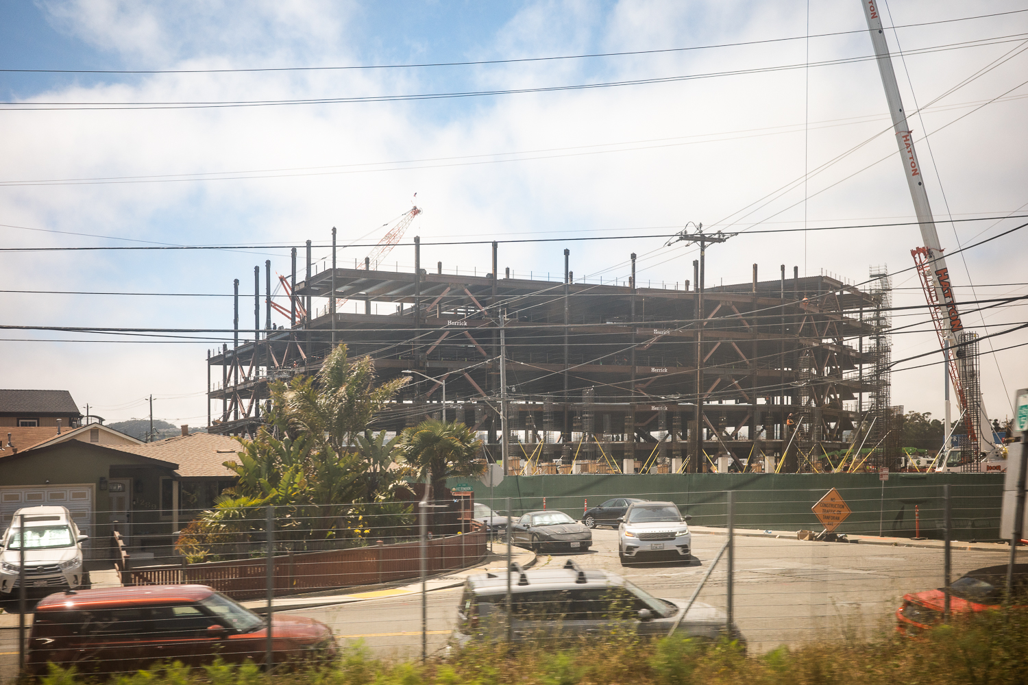 Southline construction update, image via YIMBY reader