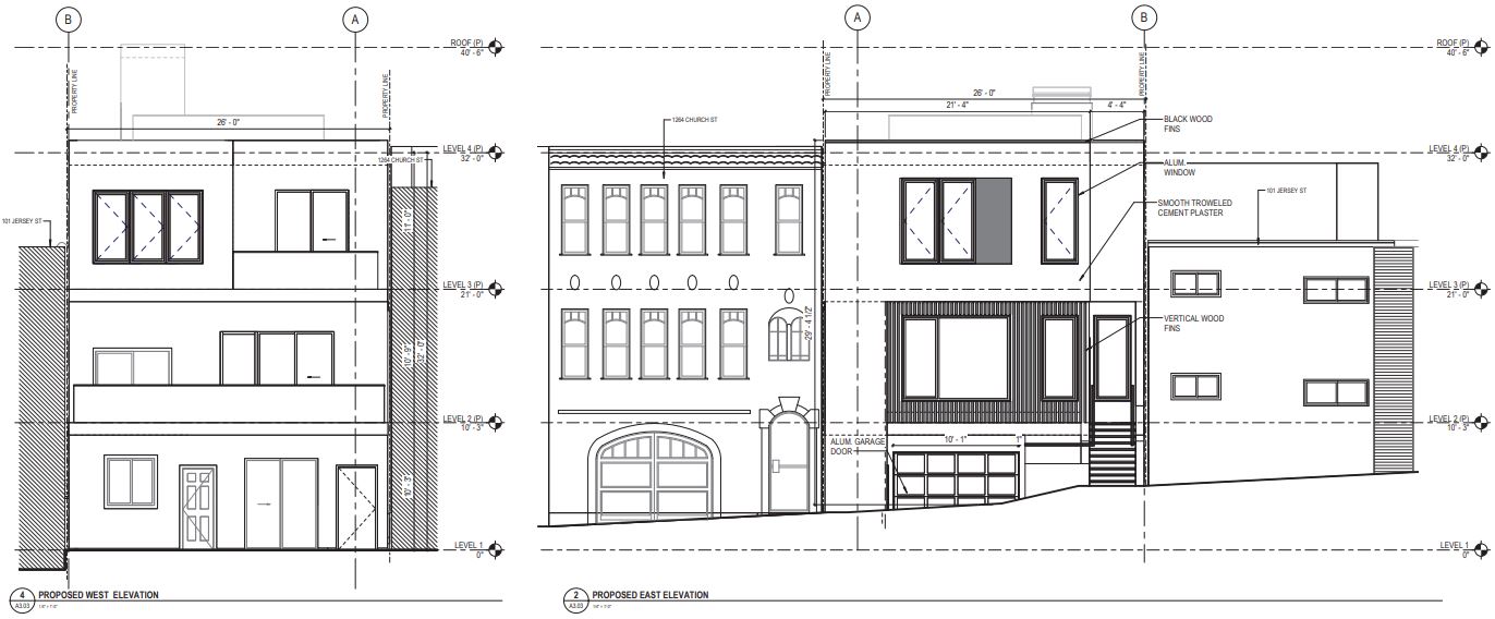 1252 Church Street Proposed Elevation