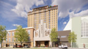2274 Shattuck Avenue pedestrian view, rendering by Trachtenberg Architects