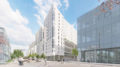 2500 Mariposa Street corner view from near the KQED offices, rendering by IBI Group