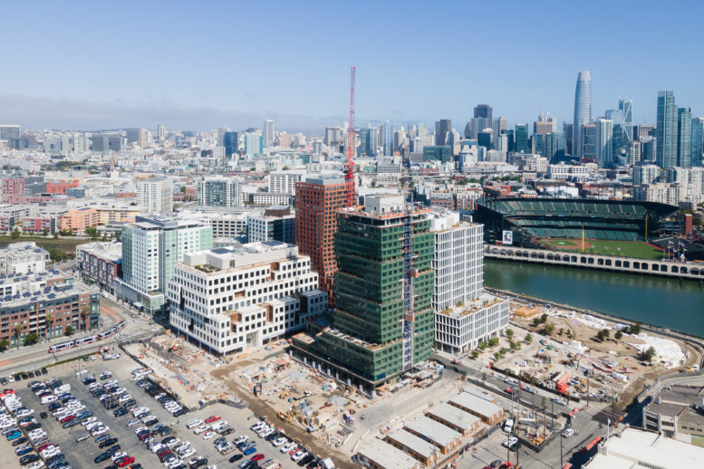 Studio Gang-Designed Tower Topped Out in Mission Rock, San Francisco