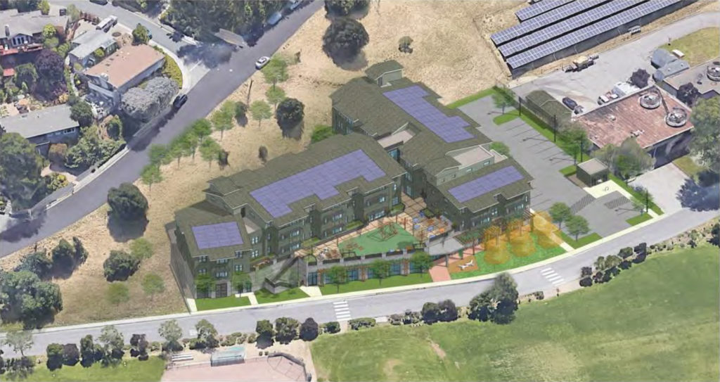 Affordable Housing for One Hamilton Drive, Mill Valley, Marin County