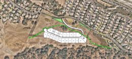 Site Plan for Housing Project Westside Drive