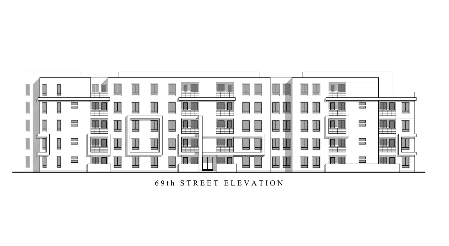 1601 69th Street, illustration by McKinley Associates