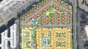 211-281 River Oaks Parkway site map, illustration by Studio T Square via Bay Area News Group