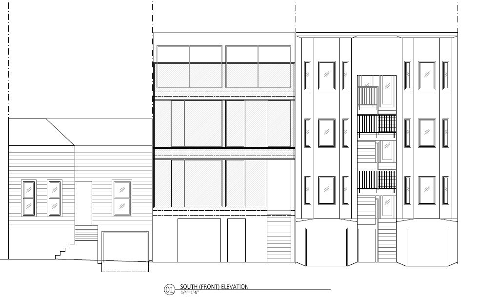 28-30 Day Street South Elevation