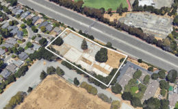 320 Sheridan Drive, image via Google Satellite