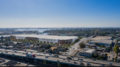 3600 Alameda Avenue aerial view, rendering by HPA