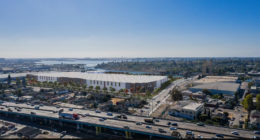 3600 Alameda Avenue aerial view, rendering by HPA