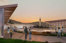 Uc Berkeley Rafter Banner Construction Progress for UC Berkeley’s Gateway Building - San ...