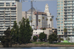 1510 Webster Street from across Lake Merritt, image by Andrew Campbell Nelson