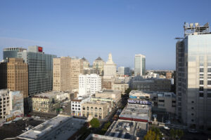 1510 Webster Street rooftop view looking west, image by Andrew Campbell Nelson