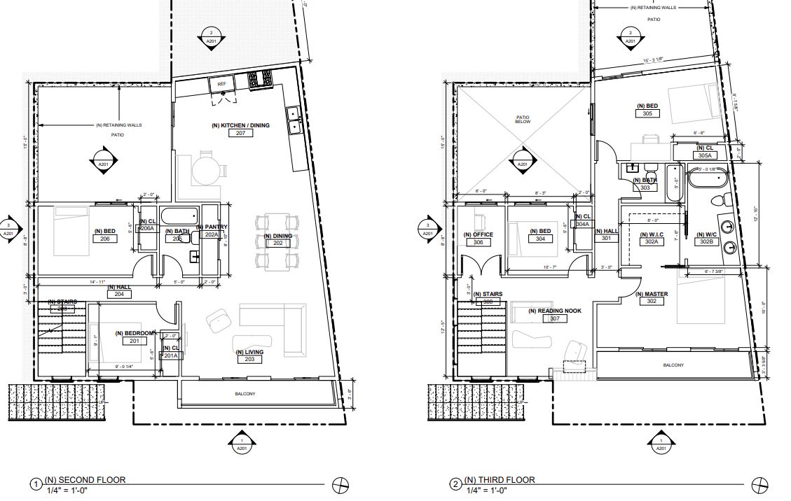 3338 San Bruno Avenue 2-3 Floor Plans